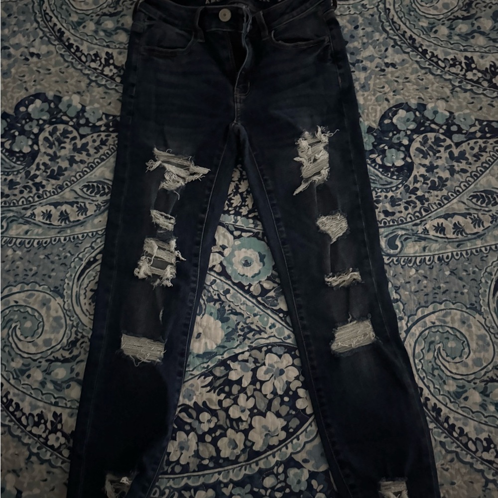 American Eagle Outfitters Blue Skinny Jeans